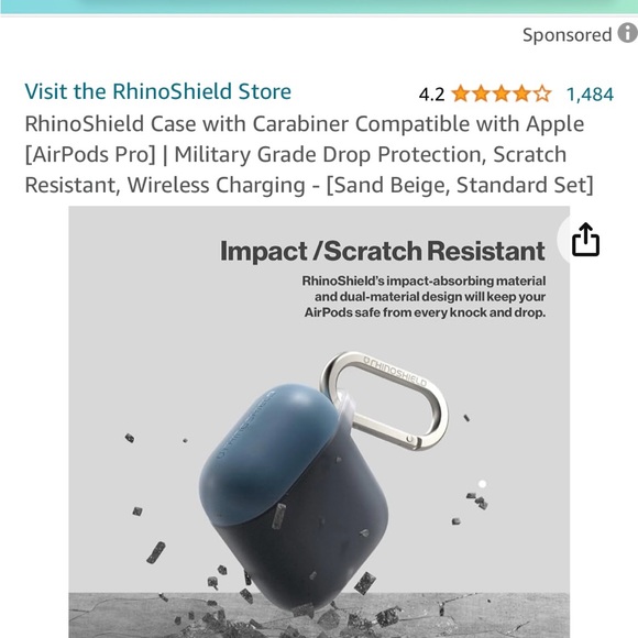 Rhinoshield AirPod Pro Case - Picture 4 of 8